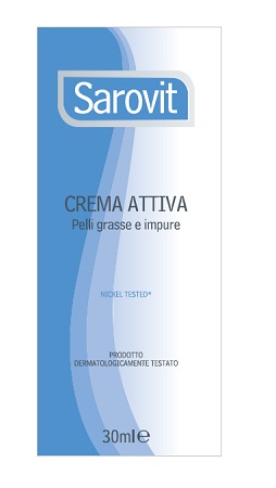 SAROVIT CREMA PELLI GRASSE/IMPURE 30 ML - Farmaciapacini.it