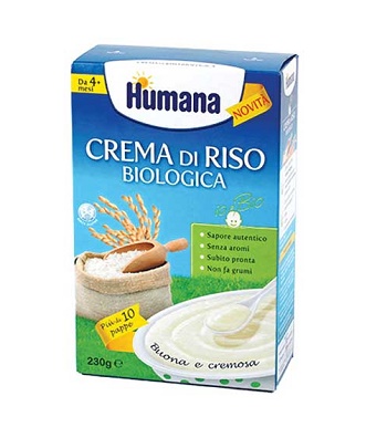 HUMANA CREMA DI RISO BIOLOGICO 230 G - Farmaciapacini.it