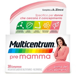 MULTICENTRUM PRE MAMMA 30 COMPRESSE - Farmaciapacini.it