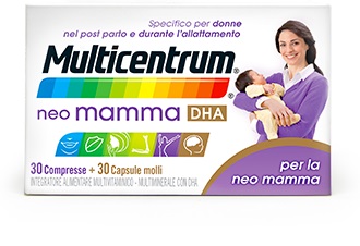 MULTICENTRUM NEO MAMMA DHA 30 COMPRESSE + 30 CAPSULE MOLLI - Farmaciapacini.it