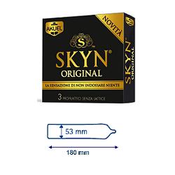 PROFILATTICO ANSELL AKUEL SKIN ORIGINAL 3 PEZZI - Farmaciapacini.it