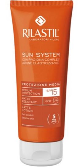 RILASTIL SUN SYSTEM PHOTO PROTECTION THERAPY SPF15 LATTE 100 ML - Farmaciapacini.it