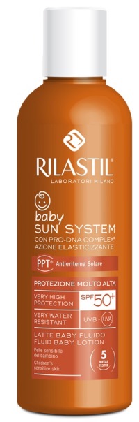 RILASTIL SUN SYSTEM PHOTO PROTECTION THERAPY SPF50+ BABY FLUIDO 200 ML - Farmaciapacini.it