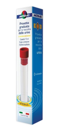 PROVETTA RACCOLTA URINA MASTER-AID 12 ML - Farmaciapacini.it