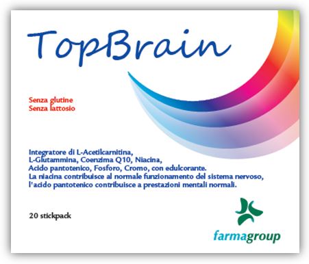 TOPBRAIN 20 STICK 4,5 G - Farmaciapacini.it