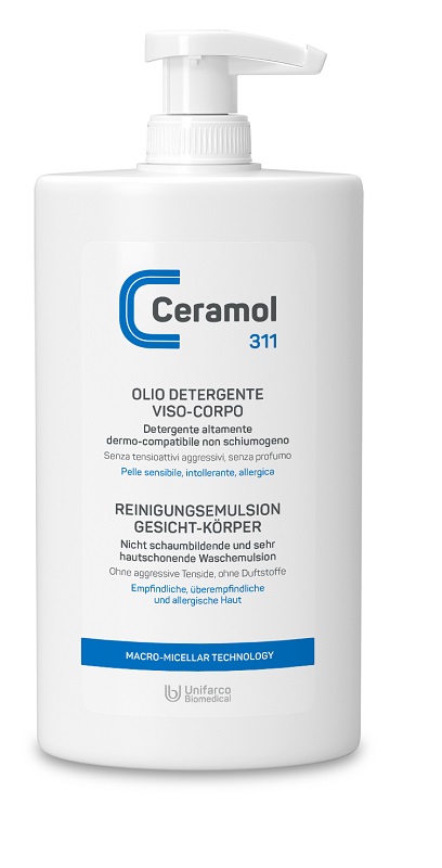 CERAMOL 311 OLIO DETERGENTE VISO/CORPO 400 ML - Farmaciapacini.it