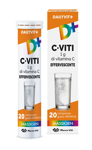 MASSIGEN VITAMINA C 1G EFFERVESCENTE 20 COMPRESSE - Farmaciapacini.it
