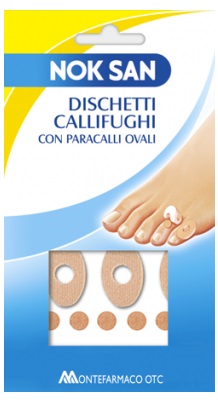 NOK SAN DISCHETTI CALLIFUGHI CON PARACALLI OVALI - Farmaciapacini.it