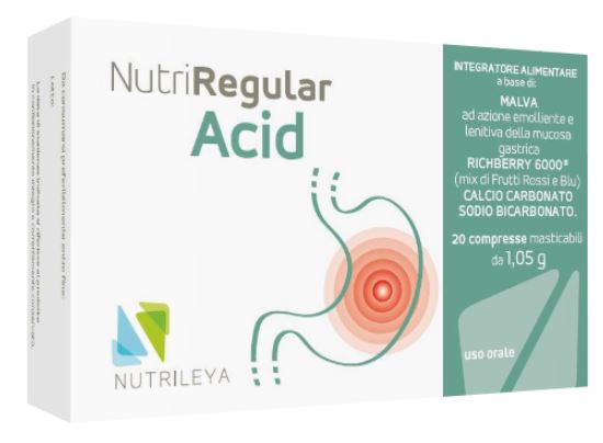 NUTRIREGULAR ACID 20 COMPRESSE MASTICABILI - Farmaciapacini.it