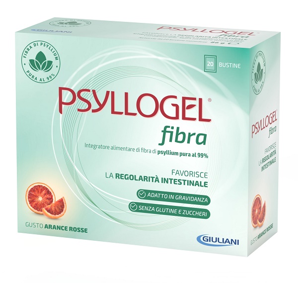 PSYLLOGEL FIBRA ARANCE ROSSE 10 BUSTINE 43 G - Farmaciapacini.it