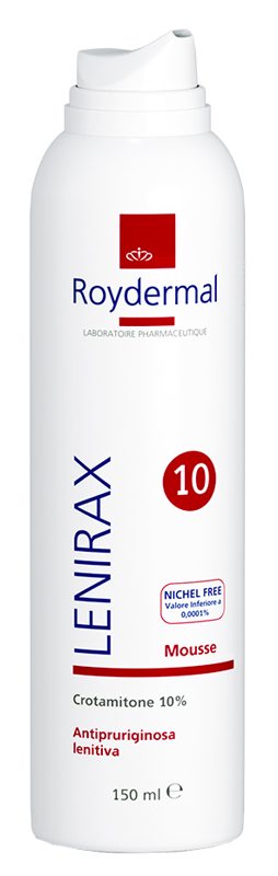 LENIRAX 10 MOUSSE DERMATOLOGICA CROTAMITONE 10% 150 ML - Farmaciapacini.it