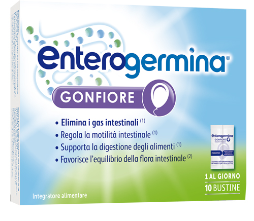 ENTEROGERMINA GONFIORE 10 BUSTINE BIPARTITE - Farmaciapacini.it