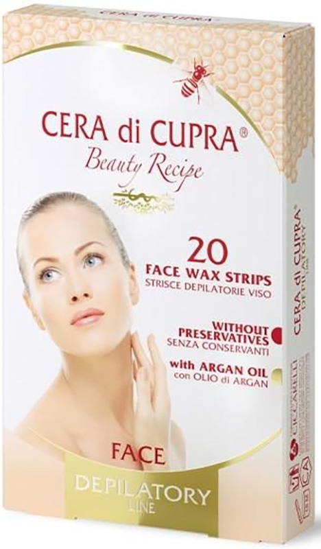 CERA DI CUPRA STRISCE DEPILATORIE VISO 20 PZ - Farmaciapacini.it