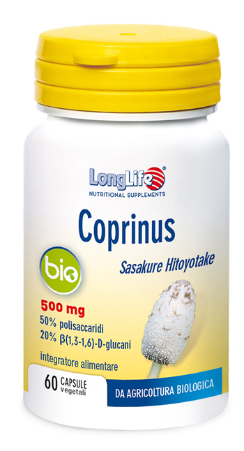 LONGLIFE COPRINUS BIO 60 CAPSULE - Farmaciapacini.it