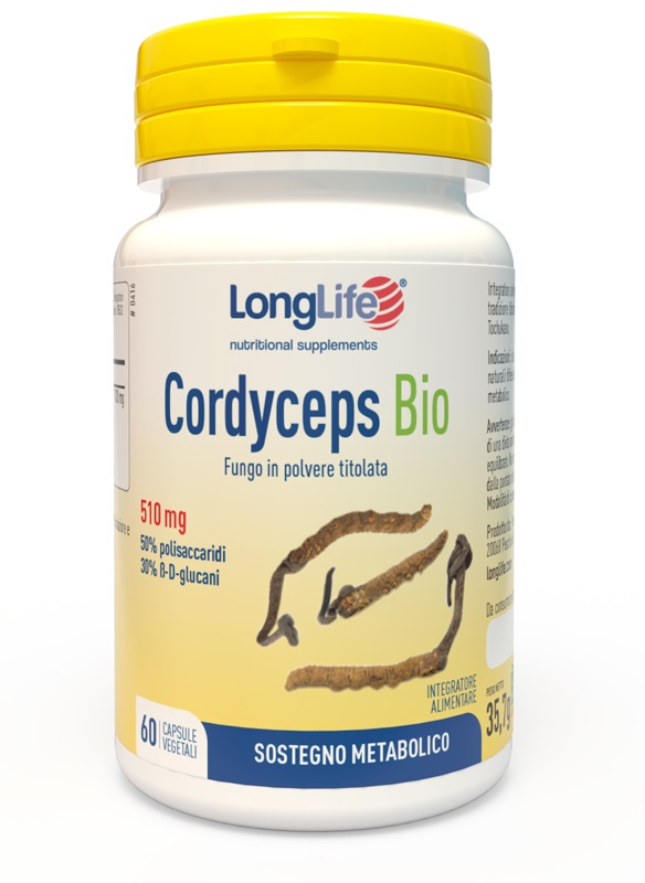 LONGLIFE CORDYCEPS BIO 60 CAPSULE - Farmaciapacini.it