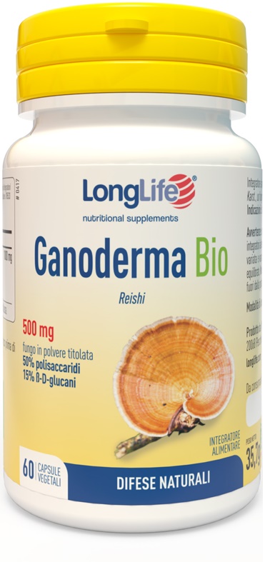 LONGLIFE GANODERMA BIO 60 CAPSULE - Farmaciapacini.it