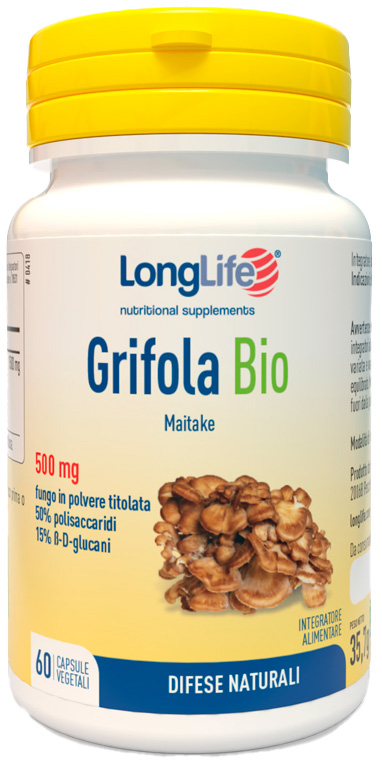 LONGLIFE GRIFOLA BIO 60 CAPSULE - Farmaciapacini.it