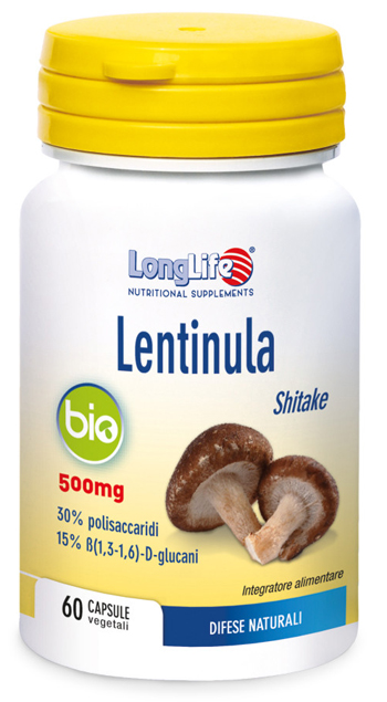 LONGLIFE LENTINULA BIO 60 CAPSULE - Farmaciapacini.it