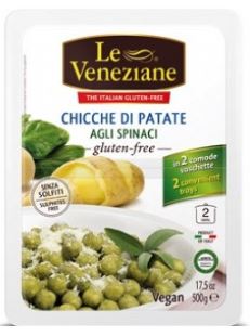 LE VENEZIANE CHICCHE DI PATATE AGLI SPINACI 500 G - Farmaciapacini.it