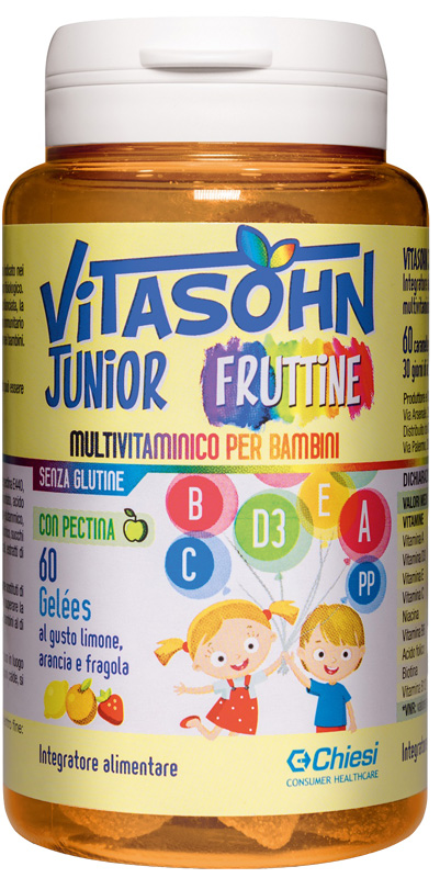 VITASOHN JUNIOR FRUTTINE 60 CARAMELLE  - Farmaciapacini.it