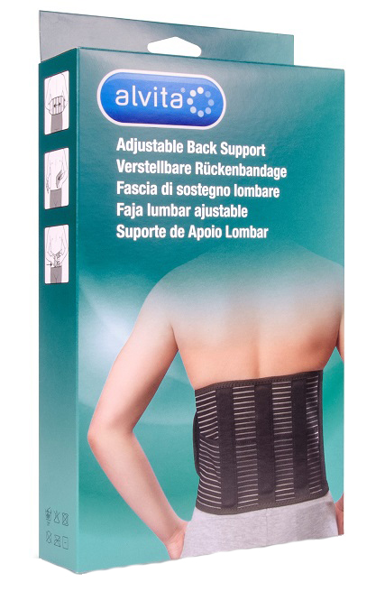 ALVITA FASCIA LOMBARE MISURA 2 CIRCONFERENZA 100-120 CM - Farmaciapacini.it