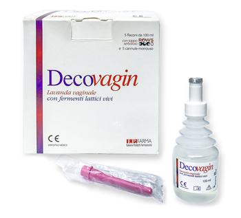 DECOVAGIN 5 FLACONI DA 100 ML + 5 CANNULE MONOUSO - Farmaciapacini.it