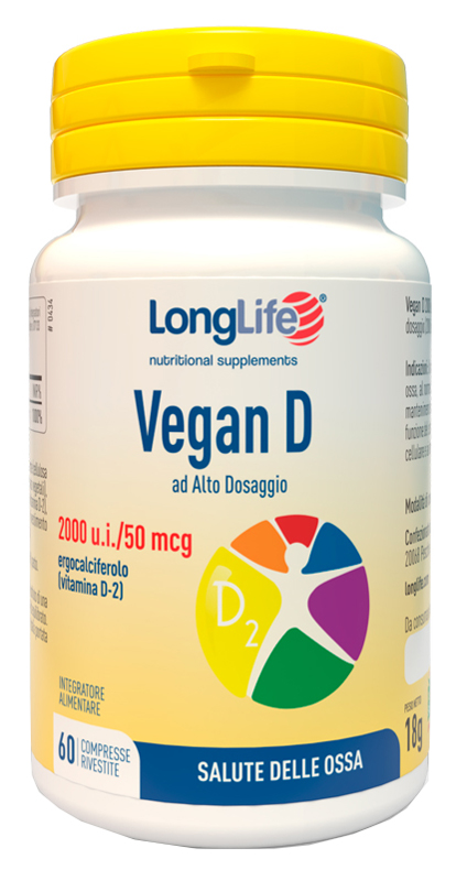 LONGLIFE VEGAN D 60 COMPRESSE - Farmaciapacini.it