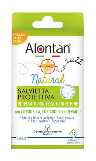 ALONTAN NATURAL SALVIETTA MONOUSO 12 PEZZI - Farmaciapacini.it
