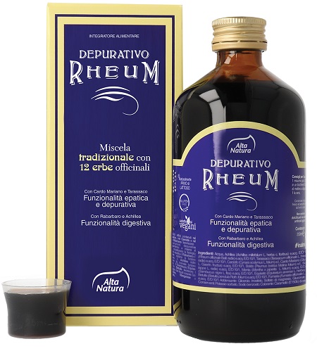 DEPURATIVO RHEUM MISCELA ERBE OFFICINALI 250 ML - Farmaciapacini.it