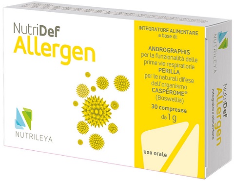 NUTRIDEF ALLERGEN 30 COMPRESSE - Farmaciapacini.it