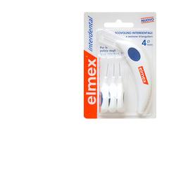 ELMEX INTERDENTAL SCOVOLINO INTERDENTALE 4 MM 6 TESTINE + MANICO - Farmaciapacini.it
