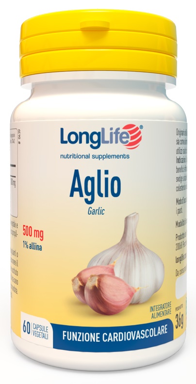 LONGLIFE AGLIO 60 CAPSULE VEGETALI - Farmaciapacini.it