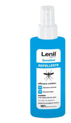 LENIL INSETTI SENSITIVE EMULSIONE ANTIZANZARA IN FLACONE + POMPA DISPENSER 100 ML - Farmaciapacini.it