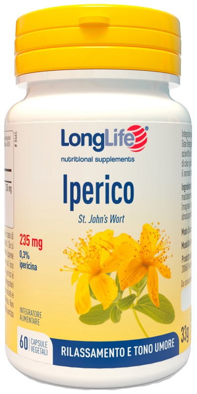 LONGLIFE IPERICO 60 CAPSULE VEGETALI - Farmaciapacini.it
