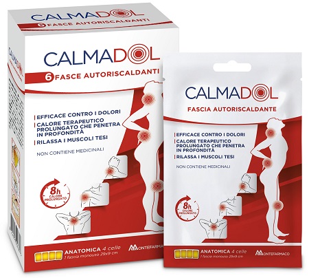 CALMADOL FASCIA RISCALDANTE PACK 6 PEZZI - Farmaciapacini.it