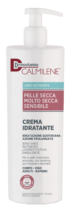 DERMOVITAMINA CALMILENE CREMA IDRATANTE PER PELLE SECCA, MOLTO SECCA O SENSIBILE 500 ML - Farmaciapacini.it