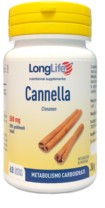 LONGLIFE CANNELLA 60 CAPSULE - Farmaciapacini.it