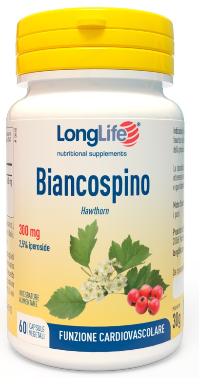 LONGLIFE BIANCOSPINO 60 CAPSULE VEGETALI - Farmaciapacini.it