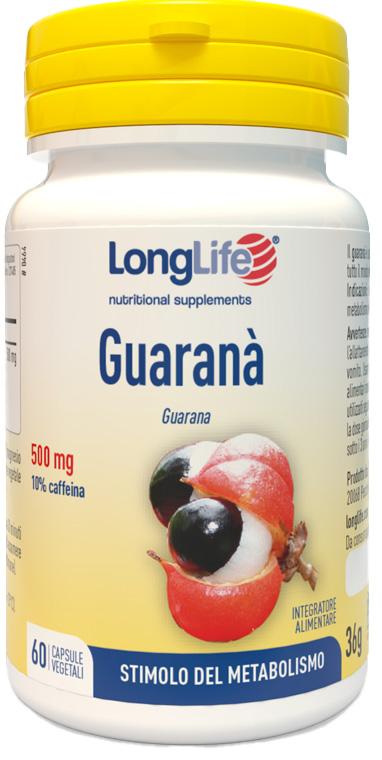 LONGLIFE GUARANA 60 CAPSULE VEGETALI - Farmaciapacini.it