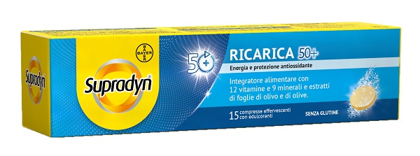 SUPRADYN RICARICA 50+ 15 COMPRESSE EFFERVESCENTI - Farmaciapacini.it