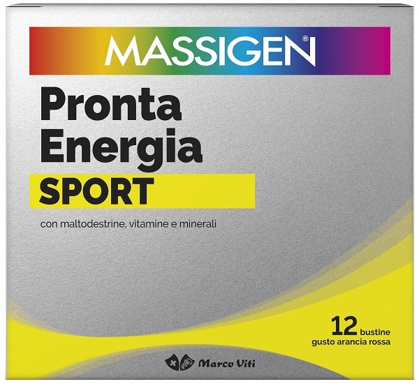 MASSIGEN SPORT PRONTA ENERGIA 12 BUSTINE - Farmaciapacini.it