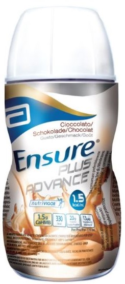 ENSURE PLUS ADVANCE CIOCCOLATO 4 BOTTIGLIE DA 220 ML - Farmaciapacini.it