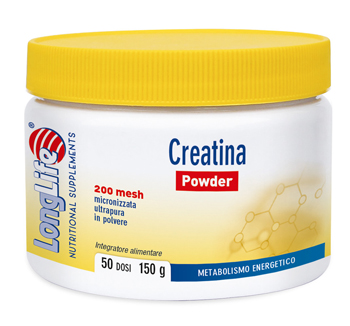 LONGLIFE CREATINA MICRONIZZATA 200 G - Farmaciapacini.it