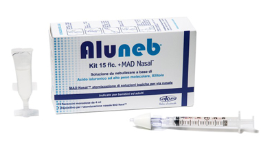 ALUNEB KIT SOLUZIONE ISOTONICA 15 FLACONCINI DA 4 ML + MAD NASAL ATOMIZZATORE - Farmaciapacini.it