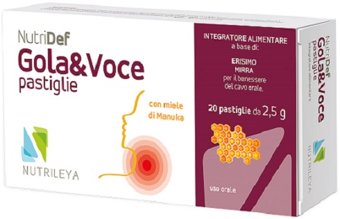 NUTRIDEF GOLA & VOCE MIELE 20 PASTIGLIE - Farmaciapacini.it