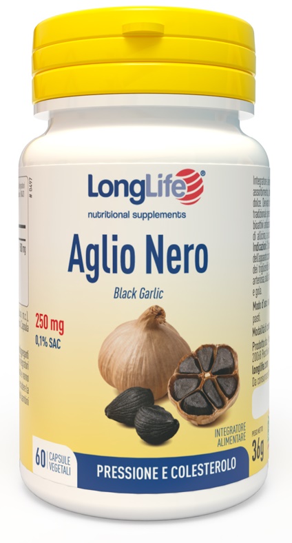 LONGLIFE AGLIO NERO 60 CAPSULE VEGETALI - Farmaciapacini.it