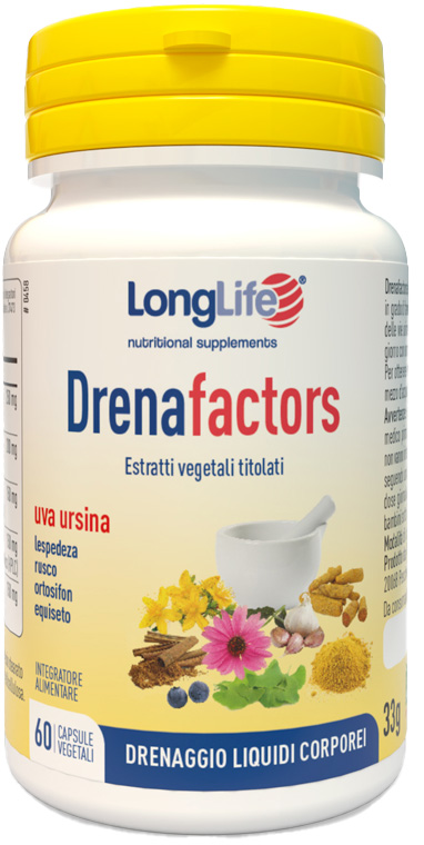 LONGLIFE DRENAFACTORS 60 CAPSULE - Farmaciapacini.it