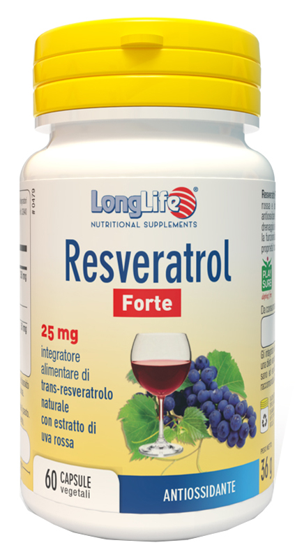 LONGLIFE RESVERATROL FORTE 60 CAPSULE - Farmaciapacini.it