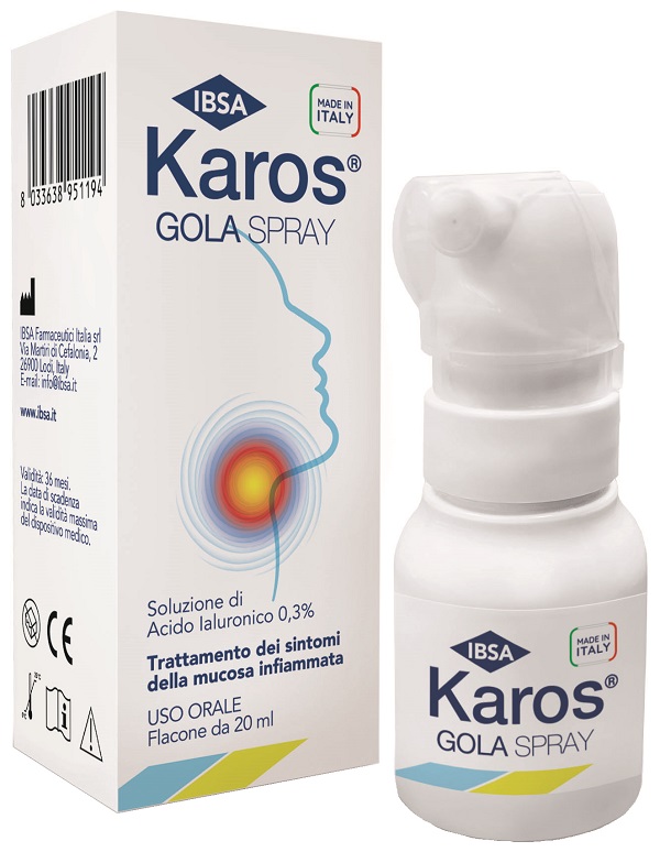 KAROS SPRAY ORALE 0,3% 20 ML - Farmaciapacini.it
