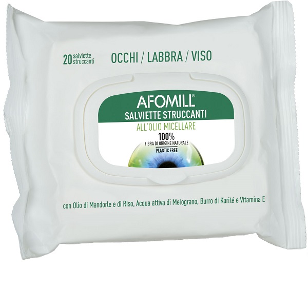 AFOMILL SALVIETTINE STRUCCANTI OLIO MICELLARE - Farmaciapacini.it